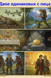 Читать онлайн Двое одинаковых с лица Обложка книги Двое одинаковых с лица