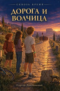 Обложка книги Сквозь время. Дорога и Волчица (Древний Рим)