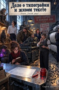 Обложка книги Дело о типографии и живом тексте