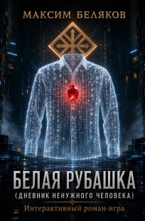 Обложка книги БЕЛАЯ РУБАШКА (ДНЕВНИК НЕНУЖНОГО ЧЕЛОВЕКА) Интерактивный роман-игра