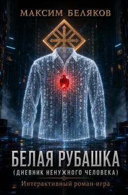 Обложка книги БЕЛАЯ РУБАШКА (ДНЕВНИК НЕНУЖНОГО ЧЕЛОВЕКА) Интерактивный роман-игра