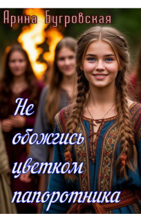 Обложка книги Не обожгись цветком папоротника
