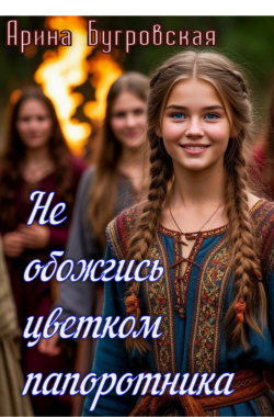 Обложка книги Не обожгись цветком папоротника