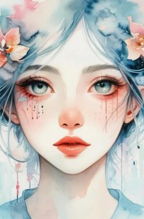 Обложка книги Акварель тишины