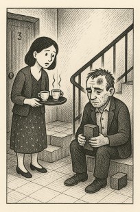 Обложка книги Случай в подъезде