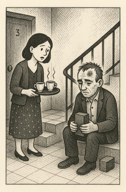 Обложка книги Случай в подъезде