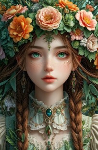 Обложка книги Лилиана Цветочная: Хранительница Весенних Врат