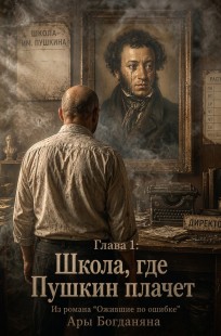 Обложка книги Школа, где Пушкин плачет