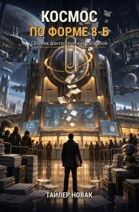 Обложка книги Космос по форме 8 Б