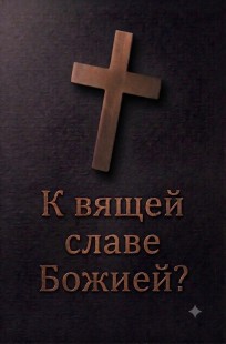 Обложка книги К вящей славе Божией?