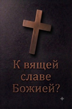 Обложка книги К вящей славе Божией?