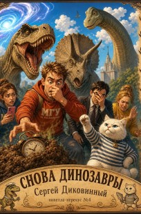 Обложка книги Снова динозавры