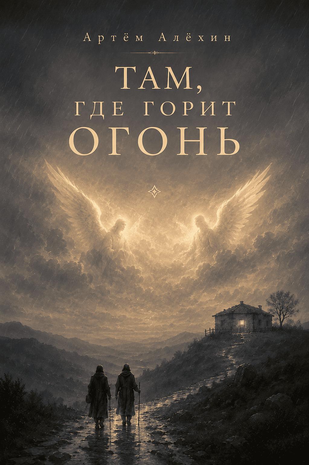 Обложка рассказа &laquo;Там, где горит огонь&raquo;