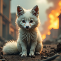Белая Лисичка